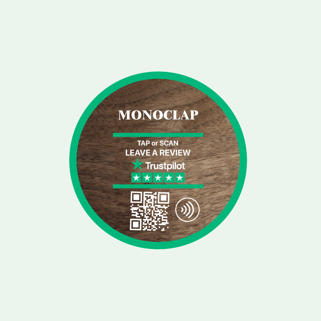 TrustPilot Review WALNUT NFC Tag | Increase your reviews