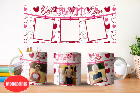 Grammy Photo Ceramic Gift Photo Personalised Mug