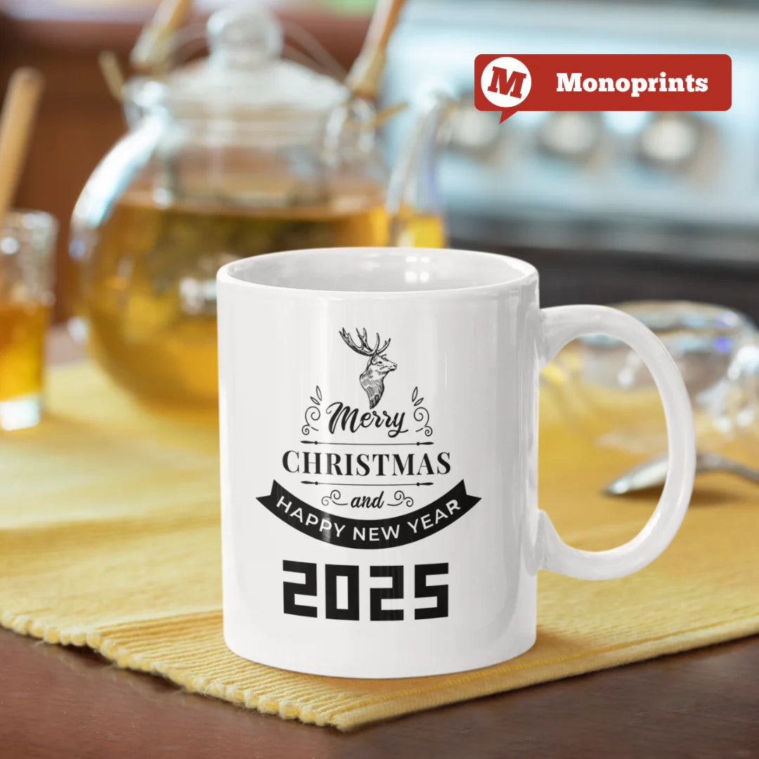 Custom Christmas Mug, Personalised Christmas Mug Ceramic Mug