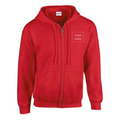 Gildan - Ultra Soft Full Zip Hooded Sweatshirt with Pockets