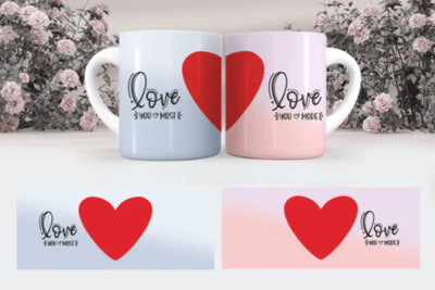 Valentine's Day Love Mug Ceramic Mug Gift Personalised Mug