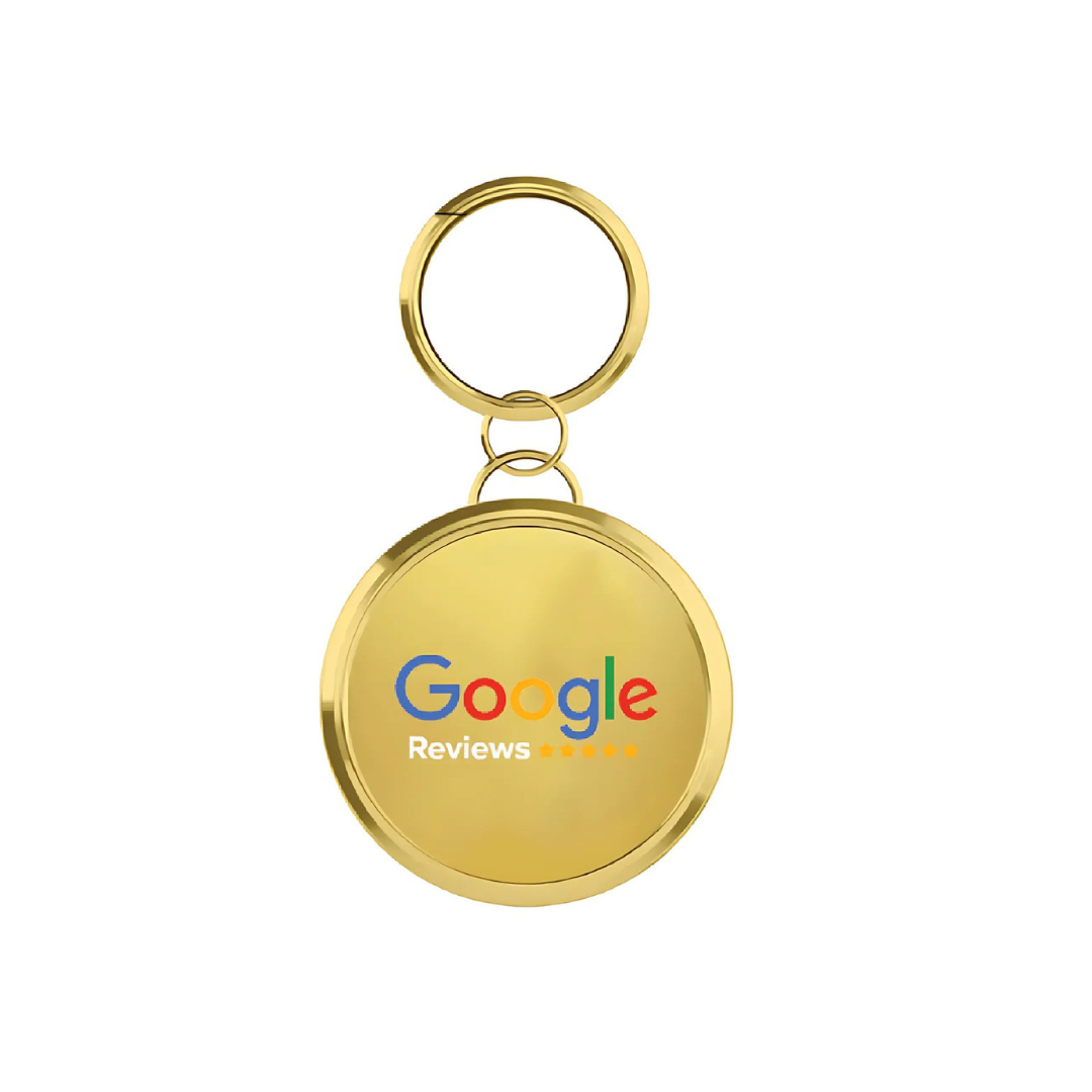 Custom Keychain Gold