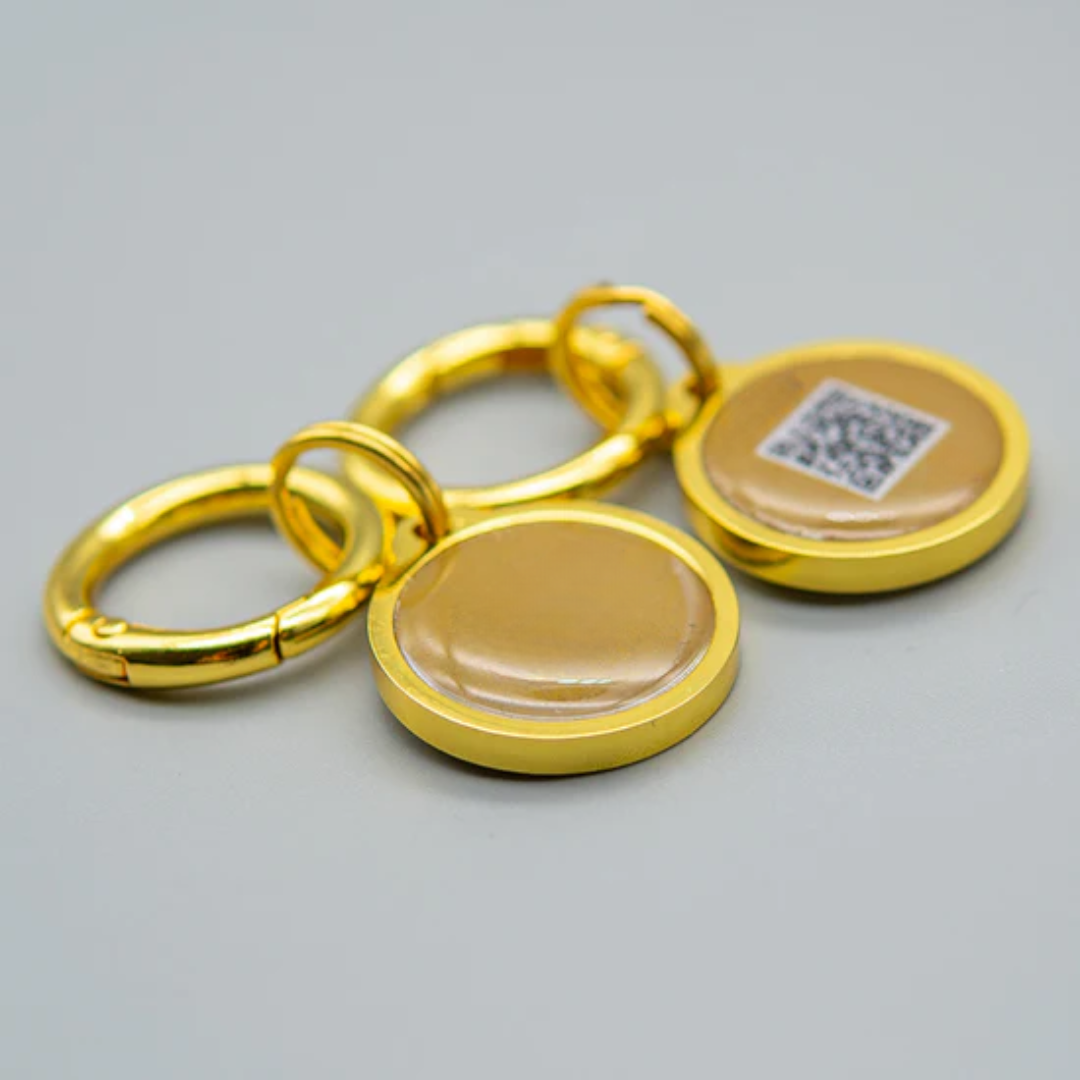 Custom Keychain Gold
