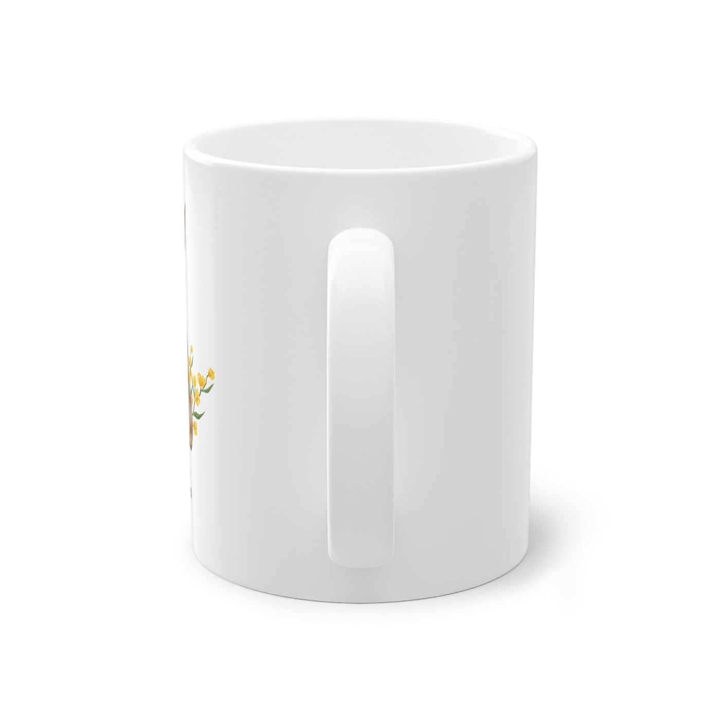 Personalised Bunny Rabbit Mug And Your custom text