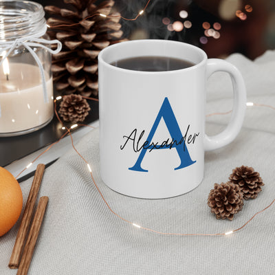 Name & Initial | Tea or Coffee mug | Personalised Gift Custom text