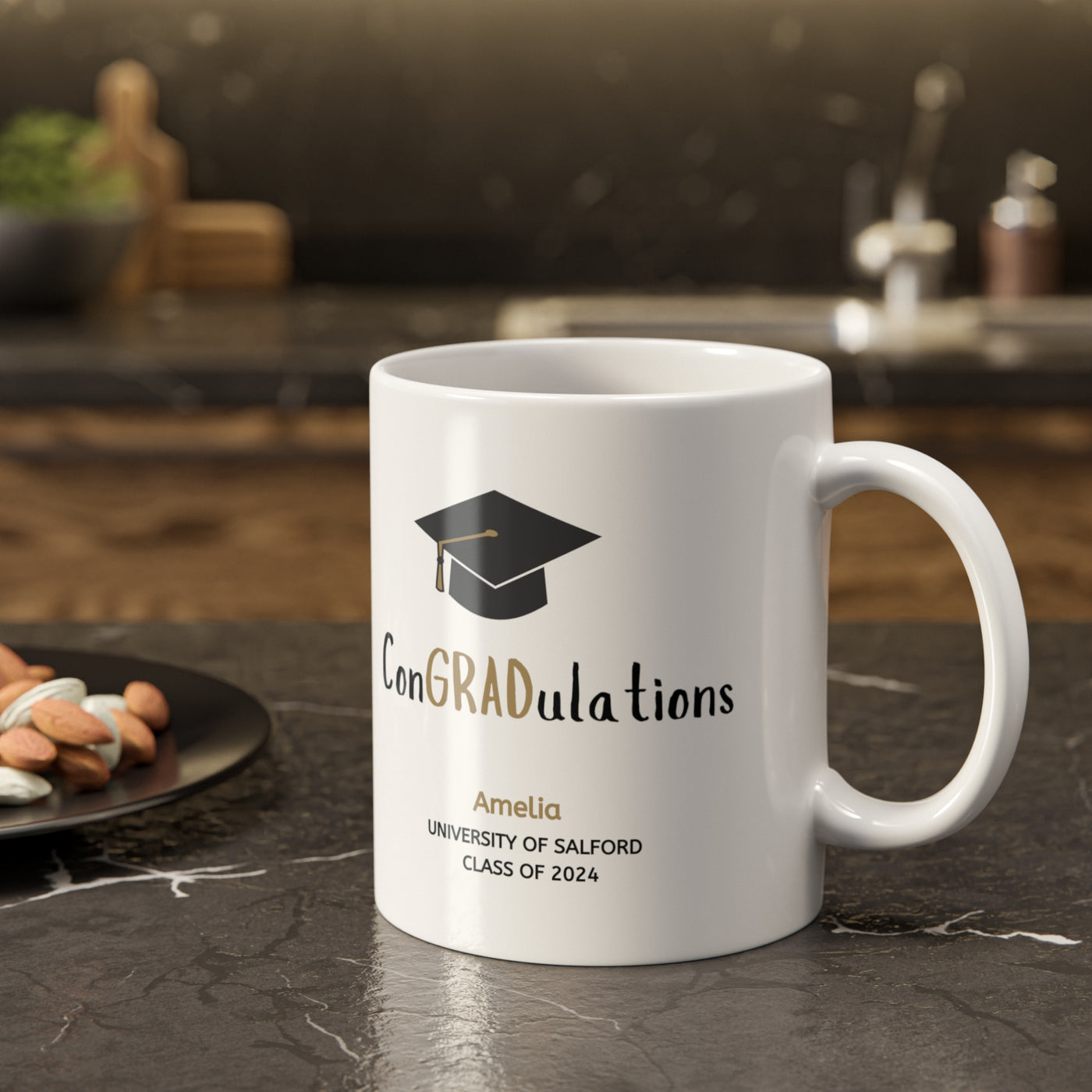 Personalised Graduation Mug UNIVERSITY OF CLASS OF 2025