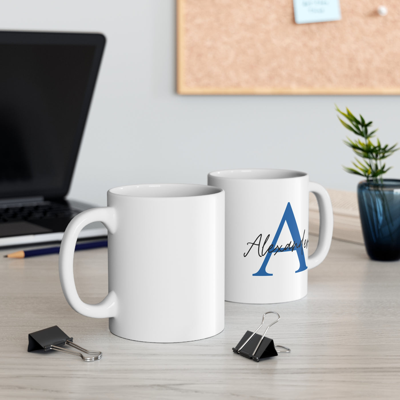 Name & Initial | Tea or Coffee mug | Personalised Gift Custom text