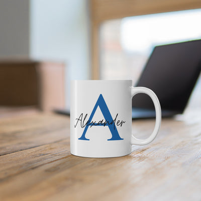 Name & Initial | Tea or Coffee mug | Personalised Gift Custom text