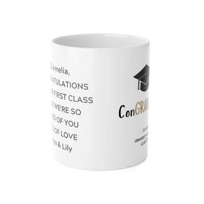 Personalised Graduation Mug UNIVERSITY OF CLASS OF 2025