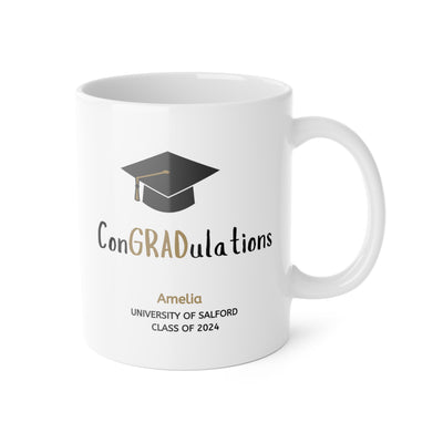 Personalised Graduation Mug UNIVERSITY OF CLASS OF 2025
